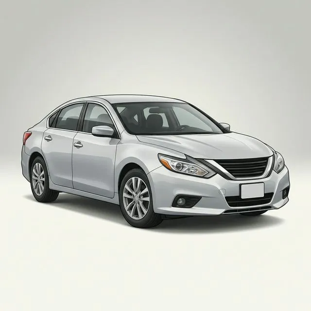 2013–2018 Nissan Altima in a 3/4 front view