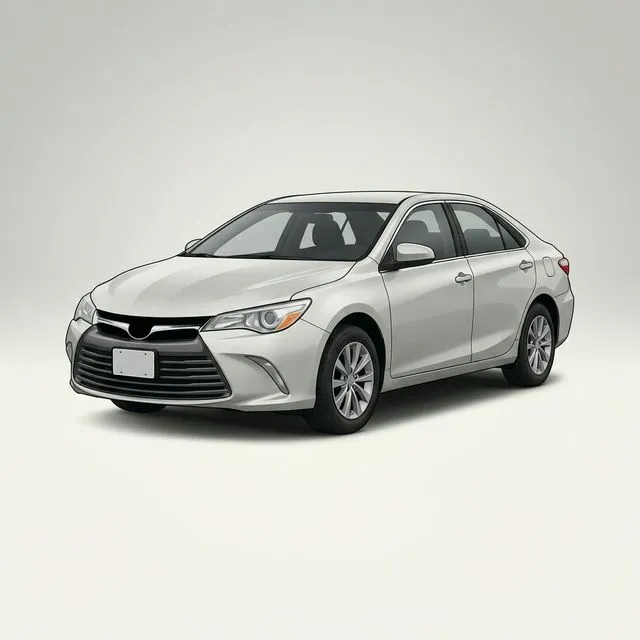 2012–2017 Toyota Camry in a 3/4 front view